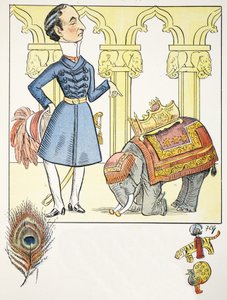قصيدة V ، رسم توضيحي من الأبجدية Struwwelpeter ، الآية التي كتبها Harold Begbie (1871–1929) بواسطة فرانسيس كاروثرز جولد