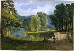 The Frome at Stapleton ، حوالي عام 1823 (ألوان مائية ولون جسم على ورق) بواسطة فرانسيس دانبي