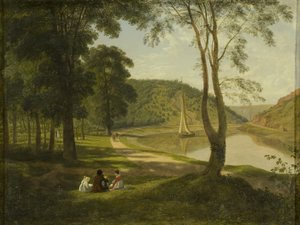 منظر لـ Avon Gorge بواسطة فرانسيس دانبي