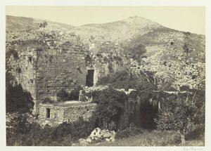 بانياس ، القيصرية القديمةفيليبي 1857. بواسطة فرانسيس فريث