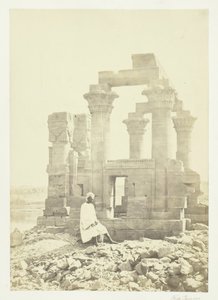 الصباح الباكر في وادي كارداسي ، النوبة ، 1857. بواسطة فرانسيس فريث