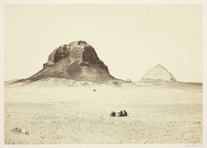 أهرامات دهشور 1857. بواسطة فرانسيس فريث