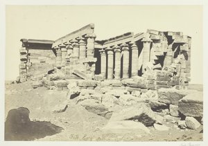 معبد المهارة بالنوبة 1857. بواسطة فرانسيس فريث