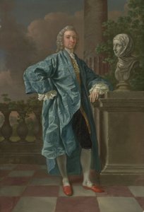 الدكتور تشارلز تشونسي ، دكتوراه في الطب (1706-77) 1747 (زيت على قماش) بواسطة فرانسيس هايمان
