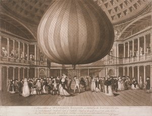 داخل مبنى البانثيون ، شارع أكسفورد ، لندن ، 1785