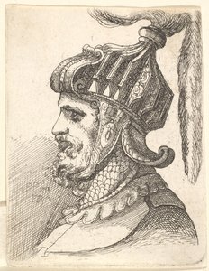رأس خوذة ، 1662-78. بواسطة فرانسيس بليس