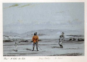 الصدارة! متأخر جدًا ، حوالي عام 1870 (ألوان مائية على ورق) بواسطة فرانسيس باول هوبكنز