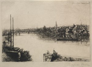 باترسي ريتش ، 1843. بواسطة فرانسيس سيمور هادن