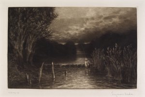 الصيد الرمادي ، 1897 بواسطة فرانسيس سيمور هادن