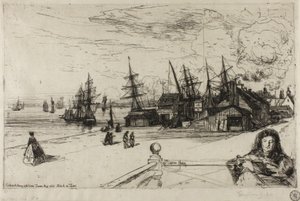 Yacht Tavern ، Erith ، 1865 بواسطة فرانسيس سيمور هادن