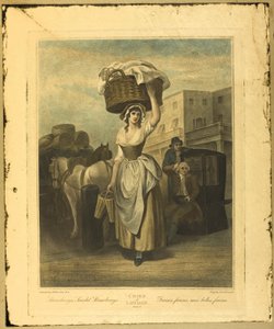 الفراولة ، الفراولة القرمزية ، اللوحة 9 من The Cries of London بواسطة فرانسيس ويتلي