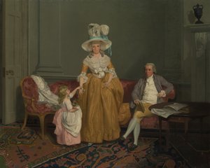 عائلة السيثوايت ، كاليفورنيا. 1785. بواسطة فرانسيس ويتلي