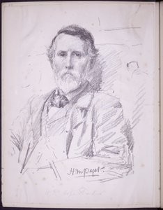 صورة Hope-Pinker HR ، حوالي 1900 (قلم رصاص على ورق) بواسطة فرانسيس ويلفريد لوسون