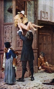 تم الحفظ من الطاعون (لون ليثو) بواسطة فرانسيس ويليام (بعد) توفام
