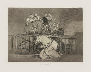 مثل؟ sucedi ؟. (هذا كيف حدث ذلك) ، رر. 47 من سلسلة Los desastres de la guerra (كوارث الحرب) بواسطة فرانسيسكو دي جويا