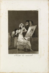 حتى الموت ، 1799-1799 بواسطة فرانسيسكو دي جويا