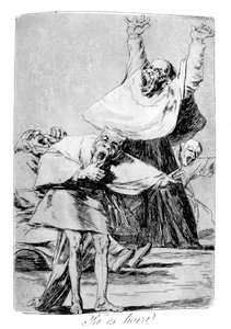 لقد حان الوقت ، 1799 بواسطة فرانسيسكو دي جويا