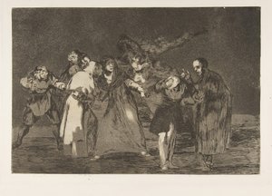 اللوحة 16 من المتباينات: تلتئم الجروح أسرع من الكلمات المتسرعة ، كاليفورنيا. 1816-23 نشر 1864. بواسطة فرانسيسكو دي جويا
