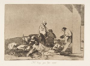 اللوحة 58 من كوارث الحرب Los Desastres de la Guerra: It ...، 1811-12 نشرت عام 1863. بواسطة فرانسيسكو دي جويا
