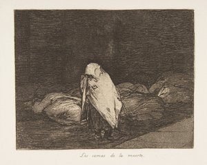 اللوحة 62 من كوارث الحرب Los Desastres de la Guerra: Th ...، 1811-12 نشرت عام 1863. بواسطة فرانسيسكو دي جويا