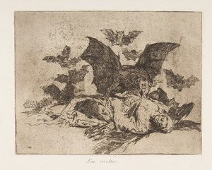 اللوحة 72 من كوارث الحرب Los Desastres de la Guerra ... ، بعد 1814-15 نشر 1863. بواسطة فرانسيسكو دي جويا