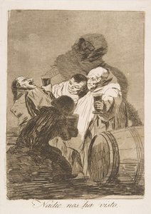 اللوحة 79 من لوس كابريتشوس: لم يرانا أحد ولم يرنا أحد. ، 1799. بواسطة فرانسيسكو دي جويا