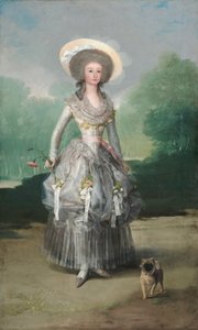 ماركيزا دي بونتيخوس ، ج. 1786 بواسطة فرانسيسكو دي جويا