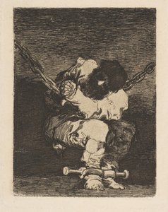 الحضانة بربرية مثل الجريمة مثل الأمن البربري مثل الجريمة ، كاليفورنيا. 1815. بواسطة فرانسيسكو دي جويا