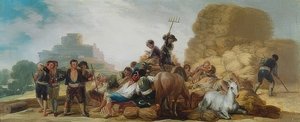 La Era o El Verano (أرضية الدرس أو الصيف). 1786 بواسطة فرانسيسكو دي جويا