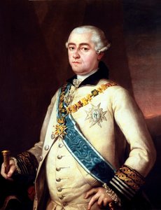 GOYA Y LUCIENTES، Francisco de (1746-1828) ؛ الكانتارا لوبيز دي زونيغا ، بيدرو (القرن الثامن عشر). الكونت الرابع عشر لميراندا ديل كاستانار ودوق بيناراندا العاشر. يُنسب العمل سابقًا ، كما يقول نقش الإطار ، إلى فرانسيسكو دي جويا. على مقبض الذهب بواسطة فرانسيسكو خوسيه دي جويا إي لوسينتس