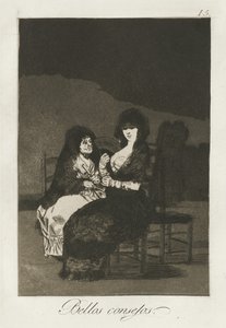 تعاليم جميلة ، 1868 بواسطة فرانسيسكو دي جويا