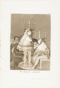لقد حصلوا بالفعل على مقعد (أي في الأسفل)، لوحة 26 من لوس كابريتشوس بواسطة فرانسيسكو خوسيه دي جويا إي لوسينتس