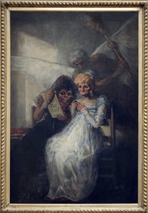 قال ليه فيلي "الوقت". لوحة لفرانسيسكو دي جويا لوسينتس (1746-1828) ، زيت على قماش ، حوالي 1808-1812 ، الفن الإسباني في أوائل القرن التاسع عشر. متحف ليل للفنون الجميلة. بواسطة فرانسيسكو دي جويا