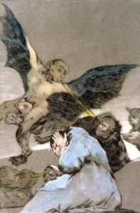 الوحوش نقش 1797-1799 بواسطة فرانسيسكو خوسيه دي جويا إي لوسينتس
