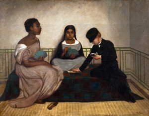 الأجناس الثلاثة أو المساواة أمام القانون بقلم فرانسيسكو لاسو (1823-1869) ، متحف ليما للفنون بواسطة فرانسيسكو لاسو