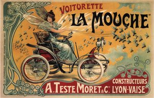 عربة La Mouche ، 1900 بواسطة فرانسيسكو تامانيو