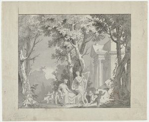 المشهد الكلاسيكي ، 1775-1800. بواسطة فرانسيسكو فييرا