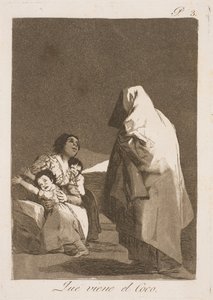 سلال الحافلات المتاعب بواسطة فرانسيسكو دي جويا