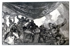 فانتازيا واضحة ، 1819-1823 بواسطة فرانسيسكو دي جويا