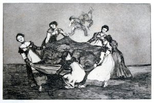 لغز الإناث ، 1819-1823 بواسطة فرانسيسكو دي جويا