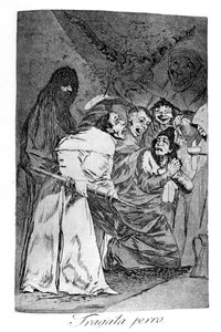 فرقاطة كلب ، 1799 بواسطة فرانسيسكو دي جويا