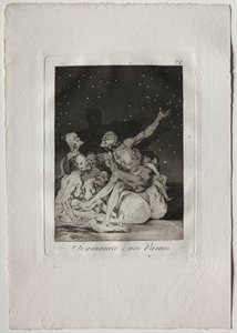 أوشنتا كابريتشوس: عندما ينهار اليوم سنغادر ، 1793-1798. بواسطة فرانسيسكو دي جويا