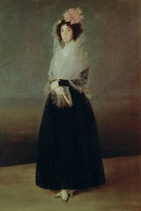 صورة لكونتيسة كاربيو (1757-95) ماركيزا دي لا سولانا ، ج 1793