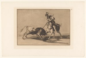 Rodrigo Díaz de Vivar verwondt een stier El Cid Campeador يرمي ثورًا آخر Stierengevechten (عنوان المسلسل) La Taureaumachie (عنوان المسلسل) مصارعة الثيران (عنوان المسلسل) بواسطة يوجين لويزيليت