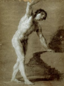 مدرسة الرسم ، ج. 1790 (رسم بالفحم على ورق رمادي) بواسطة فرانسيسكو دي جويا
