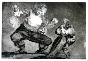 Simpleton ، 1819-1823 بواسطة فرانسيسكو دي جويا