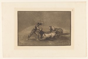 ريدر الاسباني doodt een stier فارس إسباني يقتل ثوراً بعد أن فقد حصانه Stierengevechten (عنوان المسلسل) La Taureaumachie (عنوان المسلسل) مصارعة الثيران (عنوان المسلسل) بواسطة يوجين لويزيليت