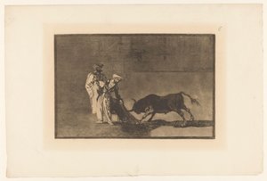 Stierenvechten في ساحة een يصنع المغاربة تاباسًا آخر في الساحة برداء الحمام Stierengevechten (عنوان المسلسل) La Taureaumachie (عنوان المسلسل) مصارعة الثيران (عنوان المسلسل) بواسطة يوجين لويزيليت