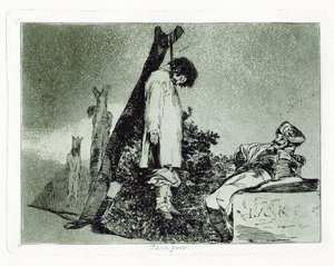 ولا هذا. اللوحة 36 من كوارث الحرب كوارث الحرب ، 1810-1820 بواسطة فرانسيسكو دي جويا