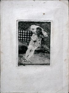 حضانة المجرم لا تدعو إلى التعذيب ، ج. 1810 بواسطة فرانسيسكو دي جويا